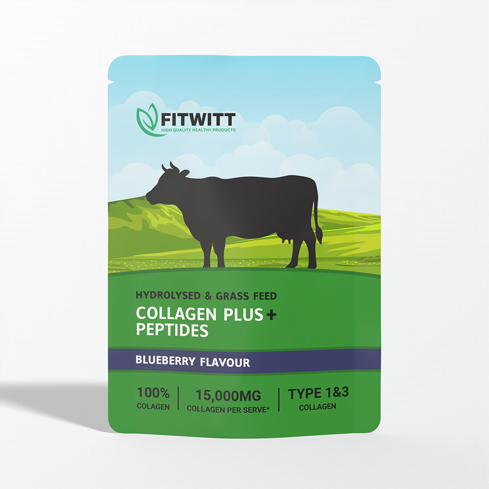 Bovine, Collagen Plus 15,000 MG, With a Blueberry Flavor